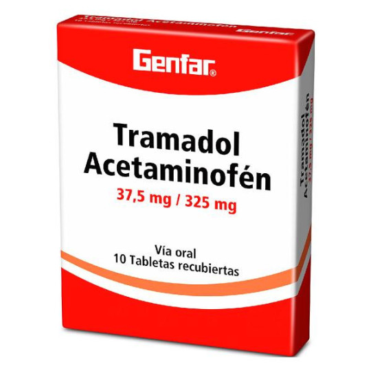 TRAMADOL ACETAMIN.37.5MG/325MG 10 TBS GF ACETAMINOFEN-TRAMADOL