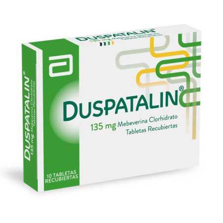 DUSPATALIN 135 MG 10 TAB MEBEVERINA CLORHIDRATO