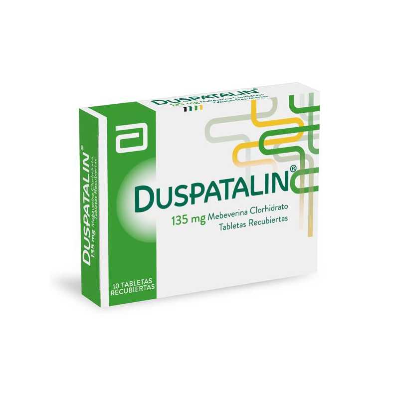 DUSPATALIN 135 MG 10 TAB MEBEVERINA CLORHIDRATO