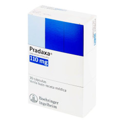 PRADAXA 110 MGS X 30 CAPS