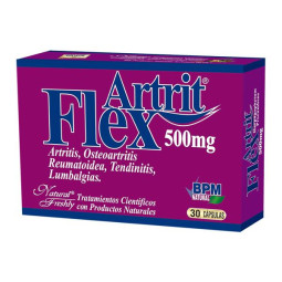 FLEX ARTRIT 500 MG 30 CAPSULAS NF HEPAGOFITO