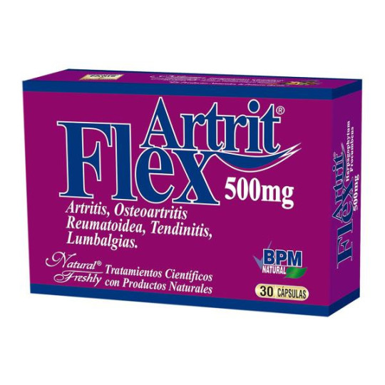 FLEX ARTRIT 500 MG 30 CAPSULAS NF HEPAGOFITO FLEX ARTRIT 500 MG 30 CAPSULAS NF HEPAGOFITO