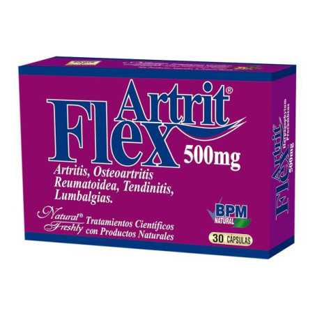 FLEX ARTRIT 500 MG 30 CAPSULAS NF HEPAGOFITO