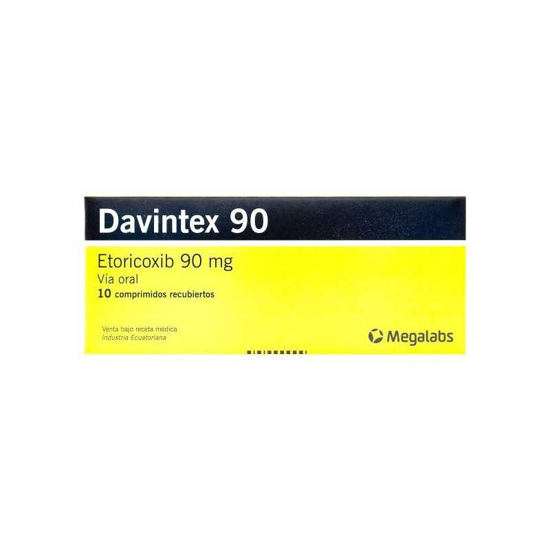 DAVINTEX 90 MG 10 COMP RECB ETORICOXIB