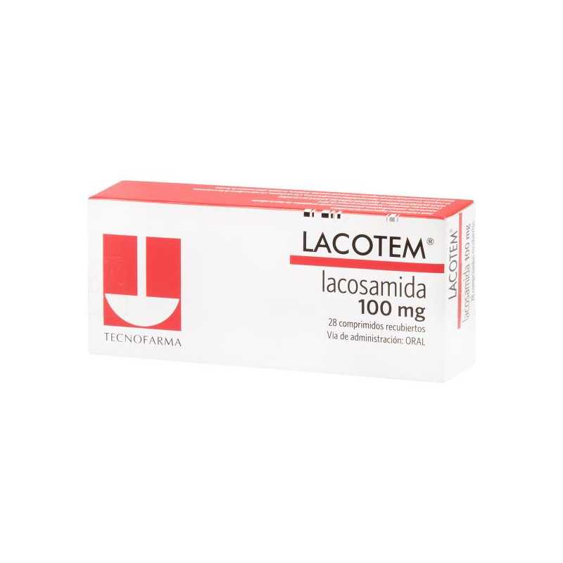 LACOTEM 100 MG 28 COMPRIMIDOS LACOSAMIDA 