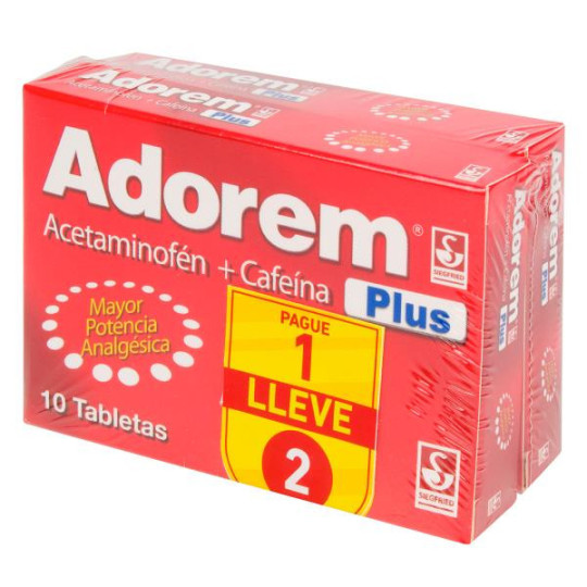 ADOREM PLUS 10 TABLETAS PAGUE 1 LLEVE 2 ADOREM PLUS 10 TABLETAS PAGUE 1 LLEVE 2