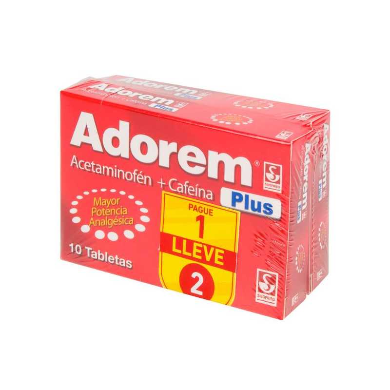 ADOREM PLUS 10 TABLETAS PAGUE 1 LLEVE 2 ADOREM PLUS 10 TABLETAS PAGUE 1 LLEVE 2