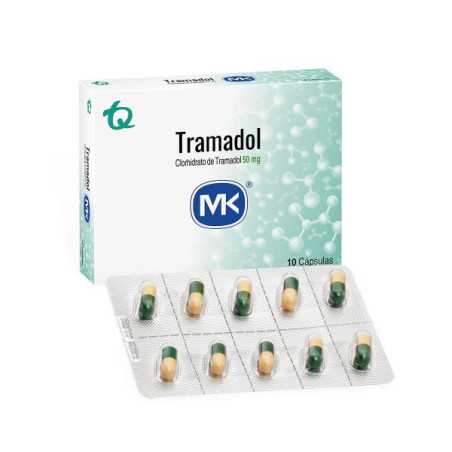 TRAMADOL 50 MGS X 10 CAPS MK