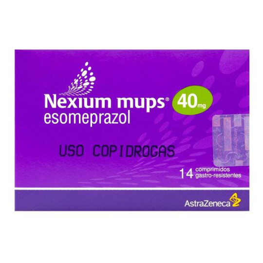 NEXIUM MUPS 40 MG 14 TABLETAS (A) ESOMEPRAZOL