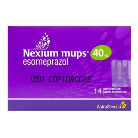 NEXIUM MUPS 40 MG 14 TABLETAS (A) ESOMEPRAZOL