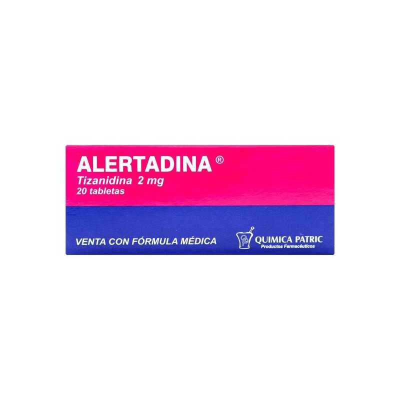ALERTADINA 2 MGS X 20 TBS (TIZANIDINA)