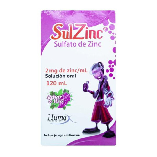 SULZINC 120 ML SULFATO DE ZINC