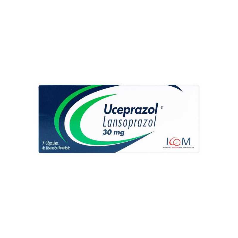 UCEPRAZOL 30 MG 7 CAPSULAS ICOM (PUMCV) (LANSOPRAZOL) UCEPRAZOL 30 MG 7 CAPSULAS ICOM (PUMCV) (LANSOPRAZOL)