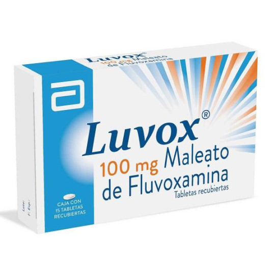 LUVOX 100 MG 15 GRAGEAS (A) FLUVOXAMINA