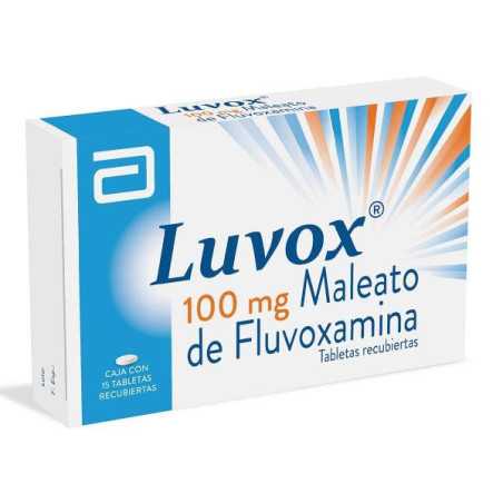 LUVOX 100 MG 15 GRAGEAS (A) FLUVOXAMINA