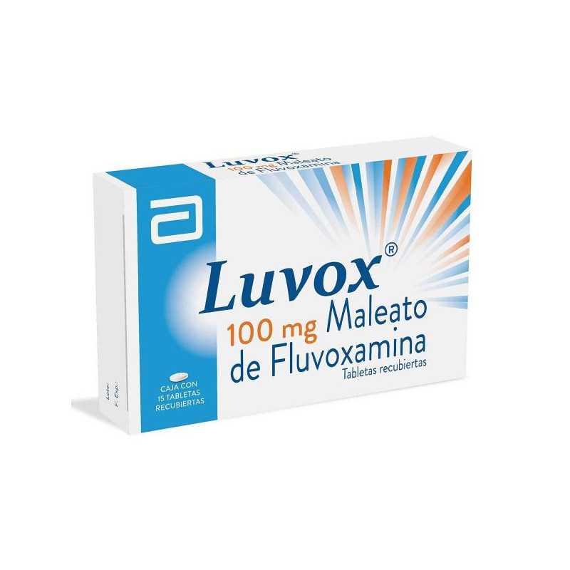 LUVOX 100 MG 15 GRAGEAS (A) FLUVOXAMINA