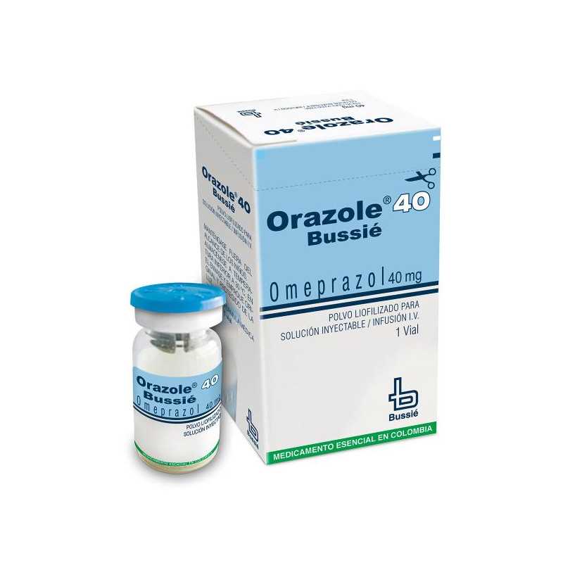 ORAZOLE 40 MG INFUCION 1 AMPOLLA OMEPRAZOL