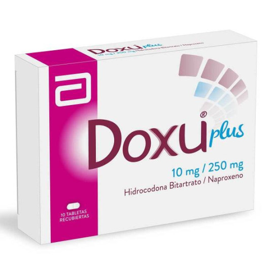 DOXU PLUS 10/250MG 10 TABLETAS NAPROXENO