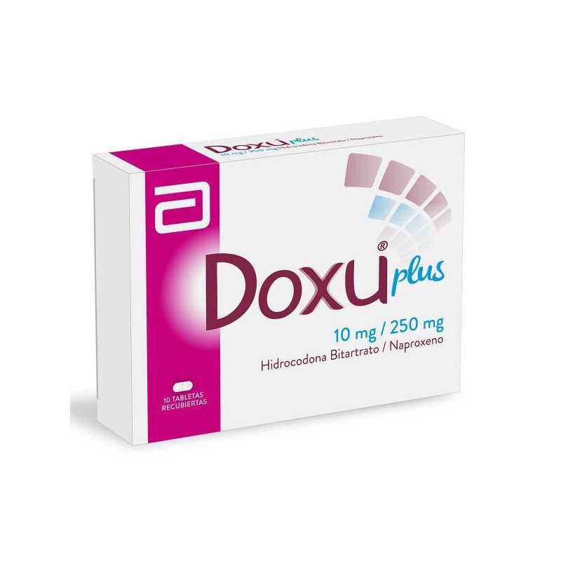 DOXU PLUS 10/250MG 10 TABLETAS NAPROXENO