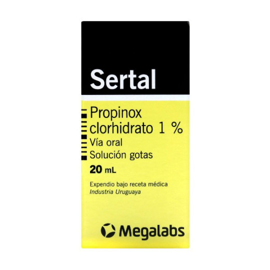 SERTAL GOTAS 20 ML PROPINOX Y CLONIXINATO DE LISINA