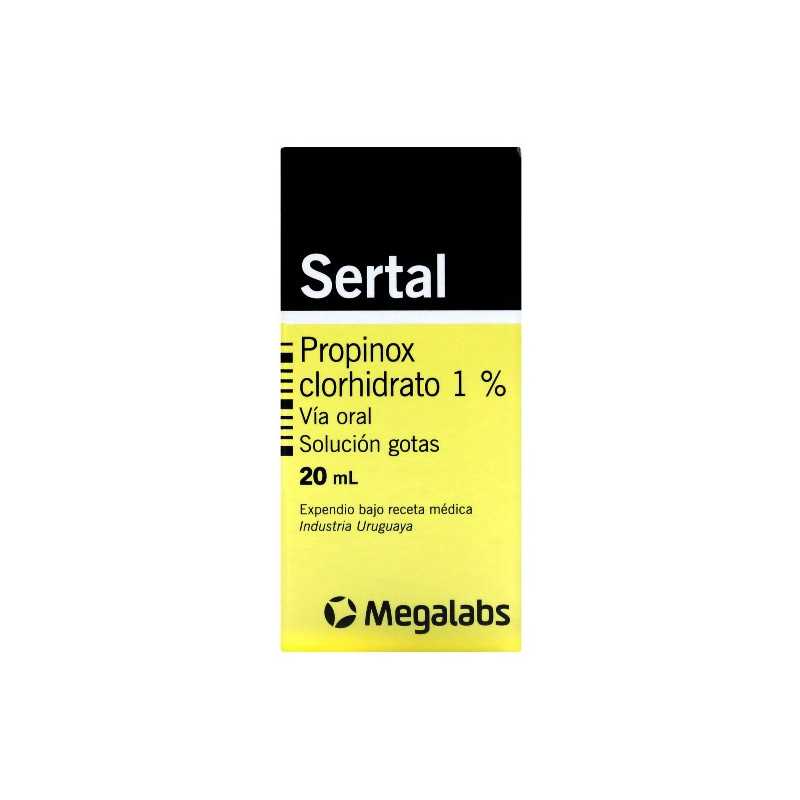 SERTAL GOTAS 20 ML PROPINOX Y CLONIXINATO DE LISINA