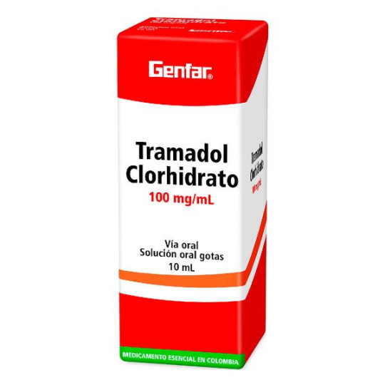 TRAMADOL 100 MG GOTAS 10 ML GF TRAMADOL
