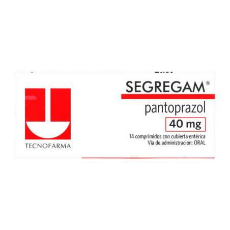 SEGREGAN 40 MG 14 COMPRIMIDOS (DA)(A) PANTOPRAZOL