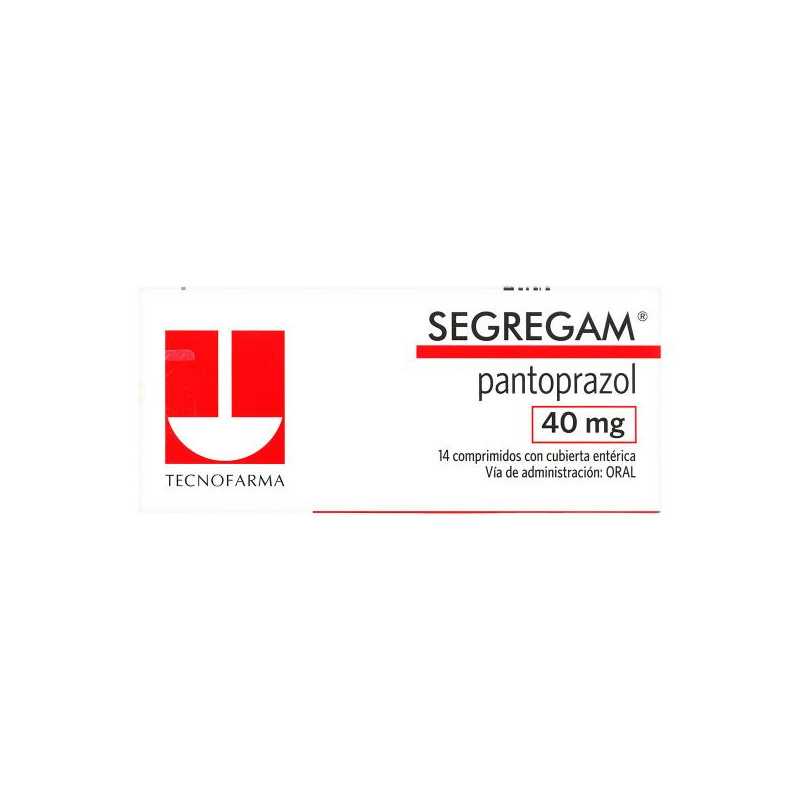 SEGREGAN 40 MG 14 COMPRIMIDOS (DA)(A) PANTOPRAZOL