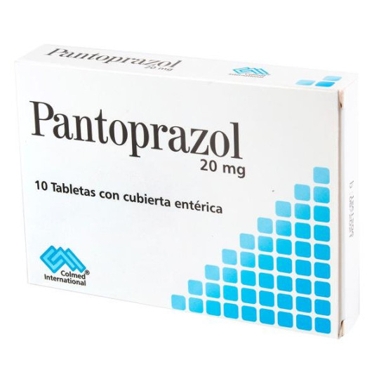 PANTOPRAZOL 20 MG 10 TABLETAS PC PANTOPRAZOL 