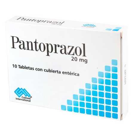 PANTOPRAZOL 20 MG 10 TABLETAS PC PANTOPRAZOL 