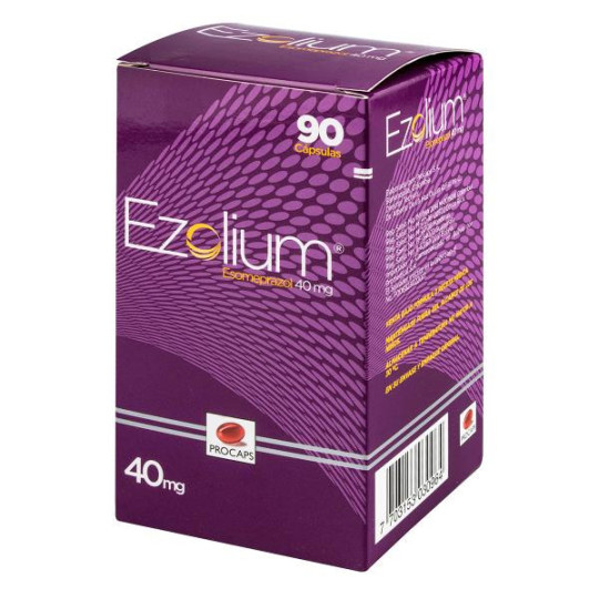 EZOLIUM 40 MG 90 TABLETAS (A) ESOMEPRAZOL