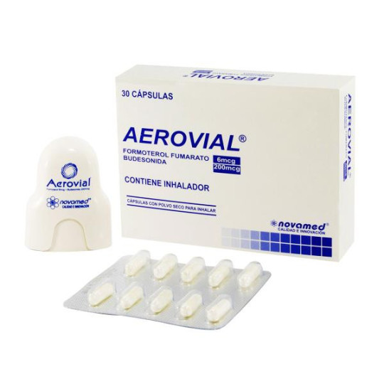 AEROVIAL 200 MCG 30 CAP.C.INHALADOR (DA) BUDESONIDA-FORMOTEROL