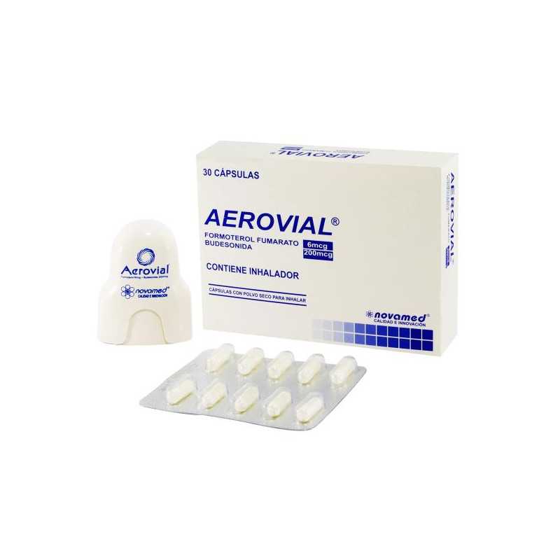 AEROVIAL 200 MCG 30 CAP.C.INHALADOR (DA) BUDESONIDA-FORMOTEROL