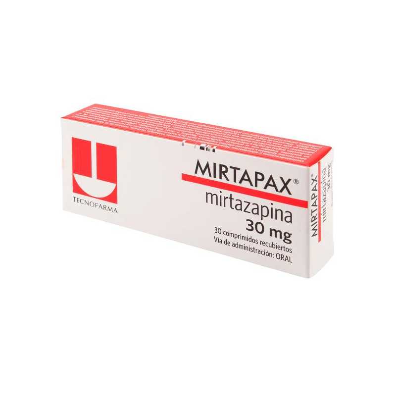 MIRTAPAX 30 MG 30 COMPRIMIDOS (A) MIRTAZAPINA