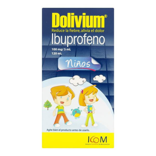 DOLIVIUM SUSPENSION 120 ML ICOM (PUMCV) (IBUPROFENO)