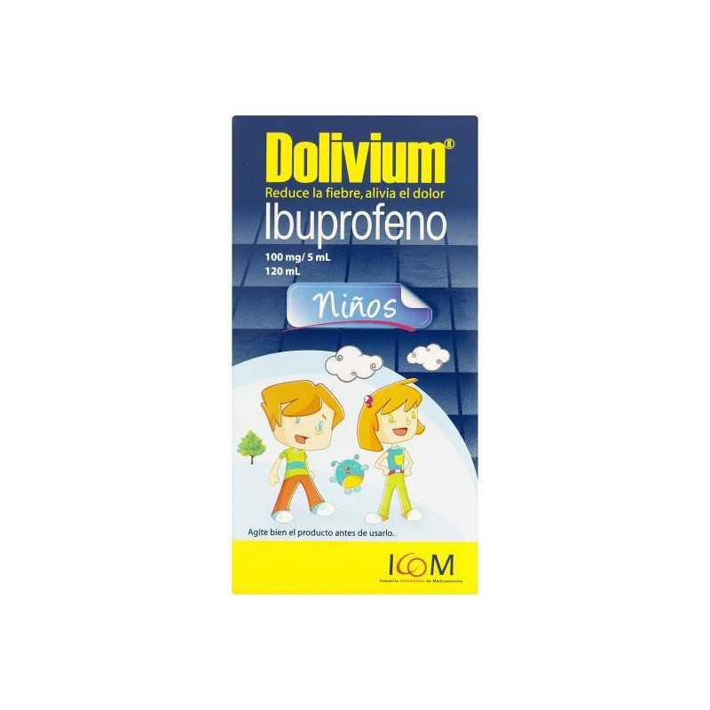 DOLIVIUM SUSPENSION 120 ML ICOM (PUMCV) (IBUPROFENO)