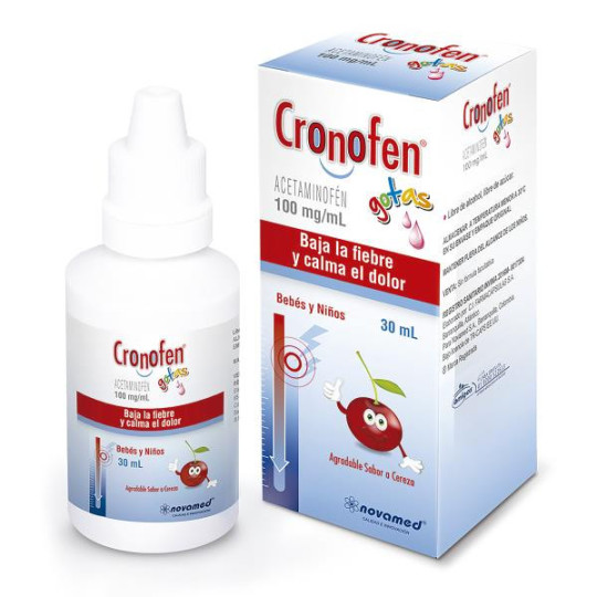 CRONOFEN NINOS GOTAS 30 ML ACETAMINOFEN