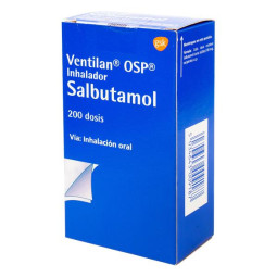 VENTILAN OSP AEROSOL 200 DOSIS SALBUTAMOL