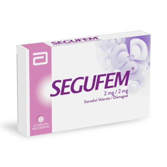 SEGUFEM 2/2 MG 28 TABLETAS(PB) ESTRADIOL