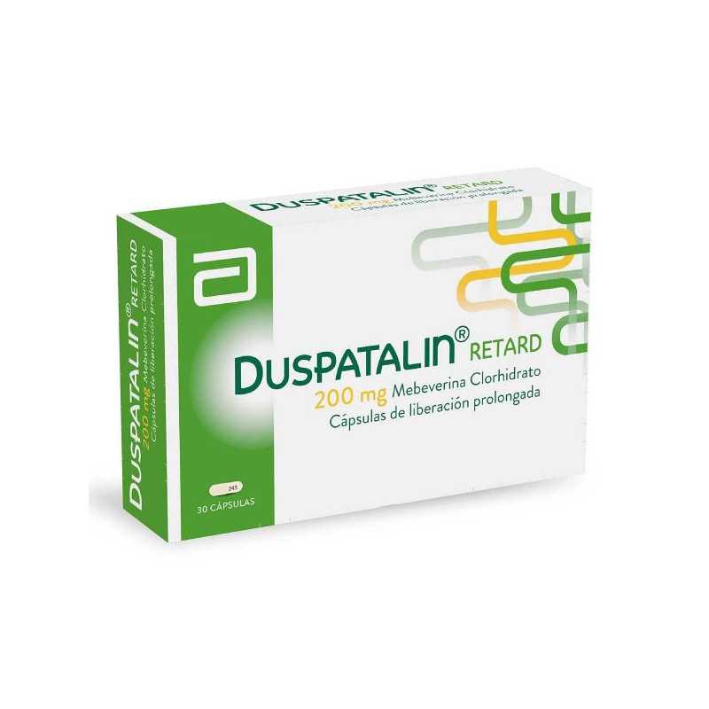 DUSPATALIN RETARD 200 MG 30 CAPSULAS (DA)(A) MEBEVERINA CLORHIDRATO