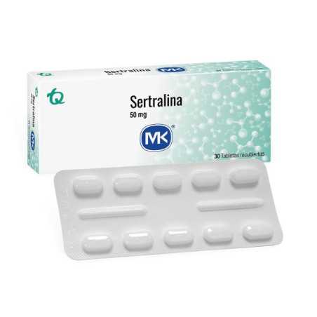 SERTRALINA 50 MG 30 TAB MK