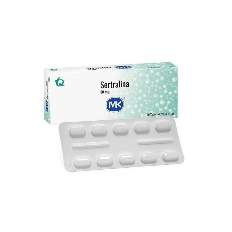 SERTRALINA 50 MG 30 TAB MK