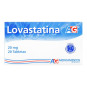 LOVASTATINA 20 MG 20 TABLETAS AG LOVASTATINA