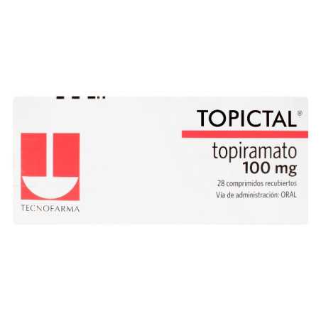 TOPICTAL 100 MG 28 TBS (A) TOPIRAMATO 
