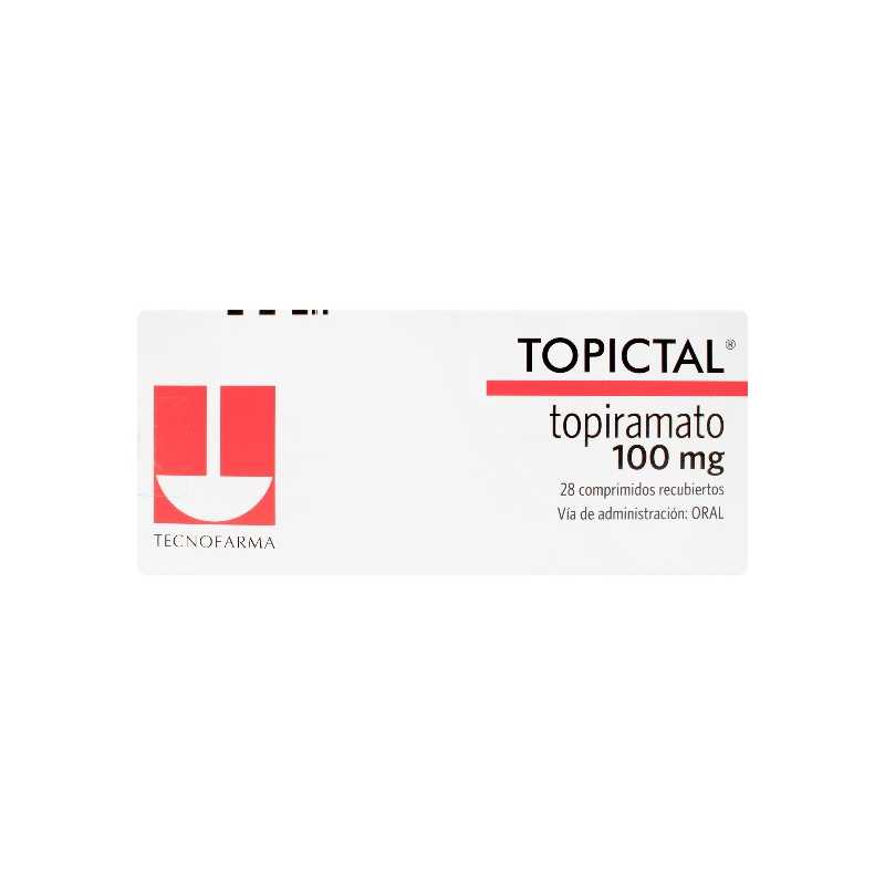 TOPICTAL 100 MG 28 TBS (A) TOPIRAMATO 