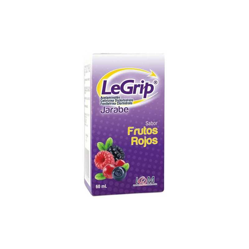 LEGRIP JARABE FRUTOS ROJOS 60 ML. (PUMCV)