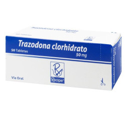TRAZODONA 50 MG 50 TABLETAS RC TRAZODONA