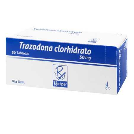 TRAZODONA 50 MG 50 TABLETAS RC TRAZODONA