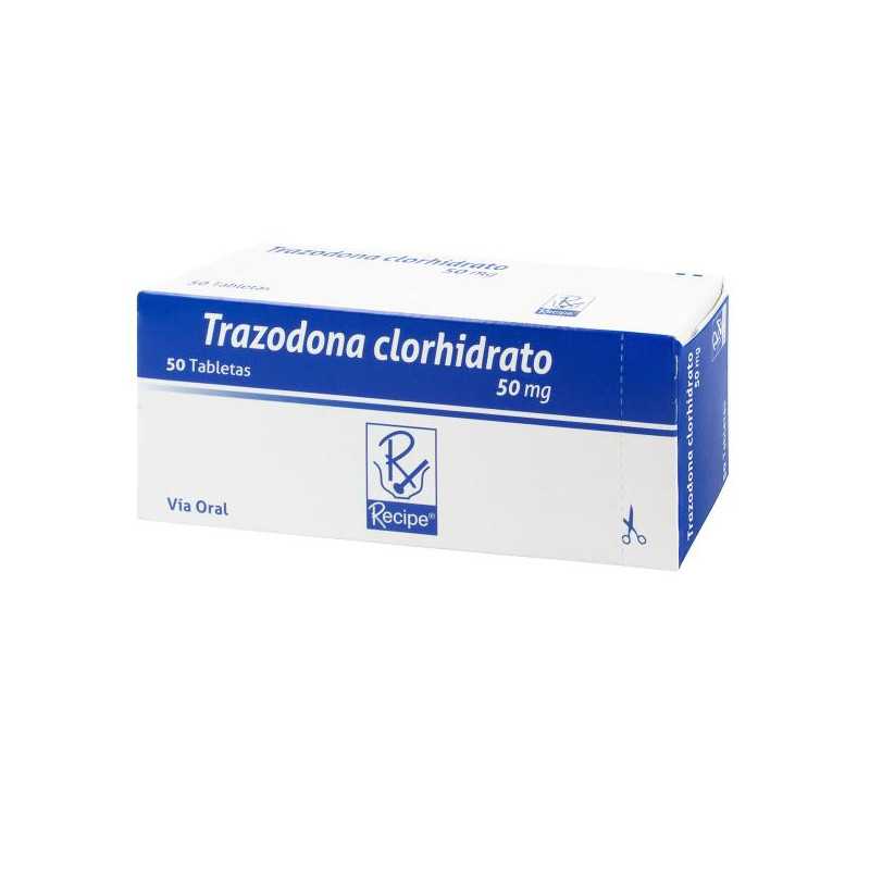 TRAZODONA 50 MG 50 TABLETAS RC TRAZODONA