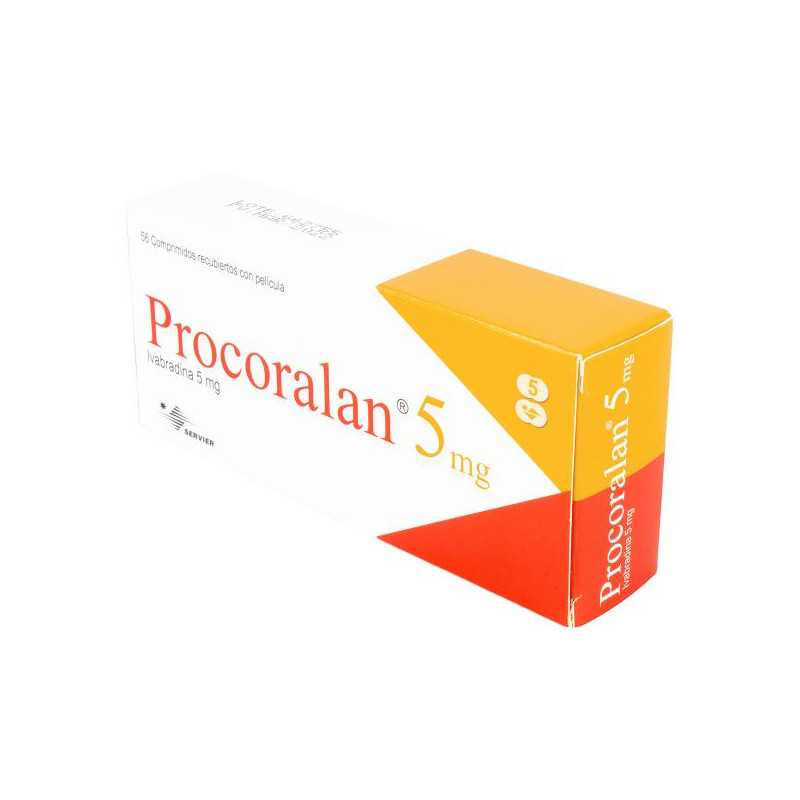 PROCORALAN 5 MG 56 COMPRIMIDOS (A) IVABRADINA